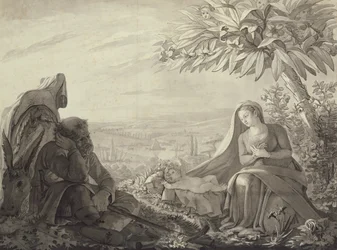 Descanso en la huida a Egipto, 1805